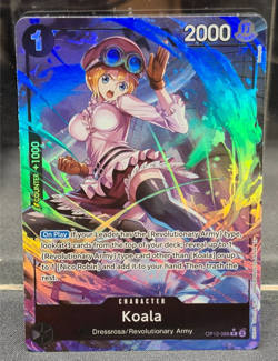 OP12-086 Koala Alternate Art FOIL Rare A Legacy of the Master One Piece NM Card - Image 1