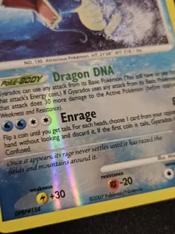 Gyarados 26/123 DP Mysterious Treasures Reverse Holo Rare Pokemon Card - Image 2