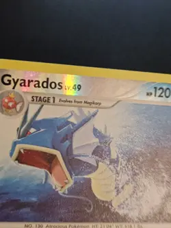 Gyarados 26/123 DP Mysterious Treasures Reverse Holo Rare Pokemon Card - Image 4
