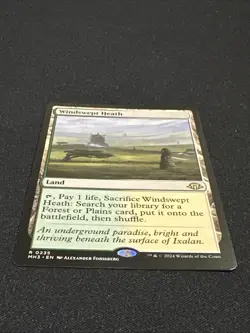 MTG Windswept Heath (Rare) Modern Horizons 3 N/M #M67 - Image 2