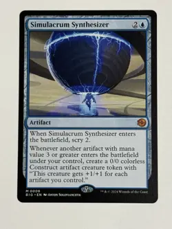 MTG Simulacrum Synthesizer Outlaws of Thunder Junction: The Big Score NM/M - Image 3