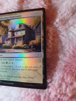 MTG Suburban Sanctuary FOIL #0185 Magic The Gathering Marvel's Spider-Man - Image 3