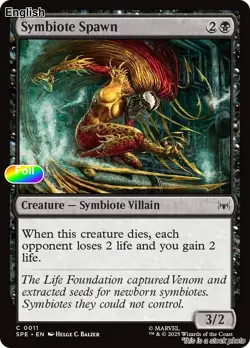 Symbiote Spawn [SPE - 11] Foil Marvel's Spider-Man: Eternal-Legal - Image 1