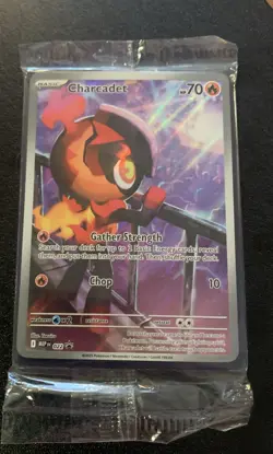 SEALED Pokemon TCG Charcadet Black Star Promo #022 Mega Evolutions Phantasmal NM - Image 1