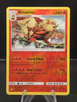 Arcanine 22/214 NM Reverse Holo Rare Unbroken Bonds Pokemon Card - Image 1