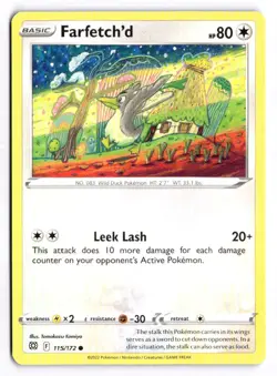 Farfetch'd 115 Brilliant Stars Common 172 Pokemon - Image 1
