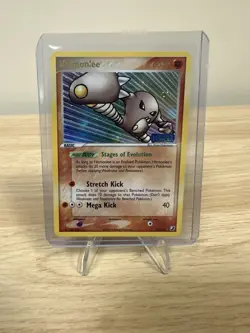 Hitmonlee 25/115 Unseen Forces Reverse Holo Stamped Pokemon TCG LP- - Image 1