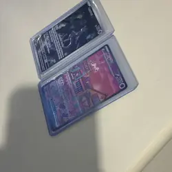Pokemon Mew EX 053 PROMO and Mewtwo 052 Promo EX English Mint condition - Image 2