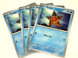 4x Staryu 020/088 Me03: Perfect Order PLAYSET x4 - Pokemon TCG - NM - Image 1