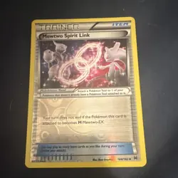 The Pokemon Company Breakthrough Mewtwo Spirit Link 144/162 Reverse Holo - Image 1