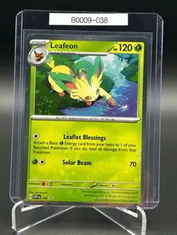 Pokemon TCG Leafeon SVP 170 Scarlet & Violet Promo Black Star Promo B0009-038 - Image 1