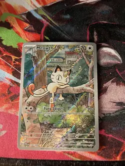 Pokemon TCG - Meowth 106/094 - Full Art Phantasmal Flames - Image 1