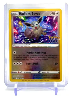 Pokemon TCG Radiant Eevee SWSH Sword & Shield Promo Holo SWSH230 EN 2022 - Image 1