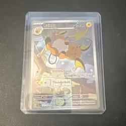 Pokemon Raichu 211/193 Paldea Evolved Illustration Rare Full Art Holo 140HP - Image 1