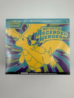 Pokemon TCG: Mega Evolution Ascended Heroes Elite Trainer Box New Factory Sealed - Image 1