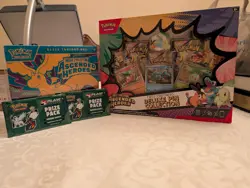 Pokemon Ascended Heroes ETB & Ascended Deluxe Pin Collection + 2 Play Series 8 - Image 2