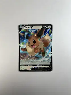 Eevee V 108/159 Ultra Rare Pokemon Crown Zenith - LP - Image 1