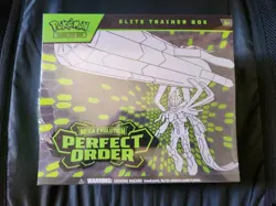 Pokemon TCG Mega Evolution Perfect Order Elite Trainer Box ETB *Tear In Seal* - Image 1
