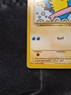 Pokemon Surfing Pikachu 28/53 Wotc Promo Regular - Image 3