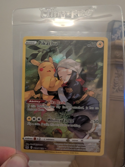 Pokemon Pikachu TG05/TG30 Lost Origin Trainer Gallery Ultra Rare Holo Ability - Image 1