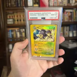 2002 Pokemon Expedition #32 Weezing Reverse Foil PSA 10 GEM MINT - Image 1