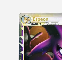 Pokemon TCG Espeon 81/90 Undaunted Holo Rare 2010 LP Vintage - Image 3