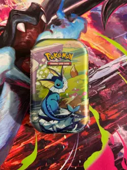 (VERY HEAVY)🔥 102.40g Pokemon Prismatic Evolutions Mini Tin Brand New Sealed - Image 3