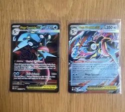 Pokemon Chaos Rising Mega Greninja EX Bundle 100/086 & 022/086 Ultra Rare - Image 1