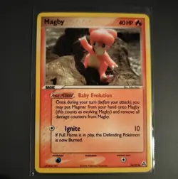 Magby 58/92 Legend Maker Regular Pokemon TCG - Image 1