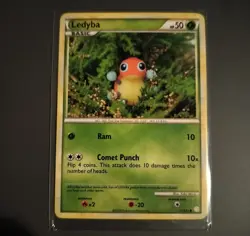 Ledyba 71/123 Heartgold & Soulsilver Regular Pokemon TCG - Image 1