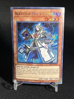 Aleister The Invoker SHVA-EN040 Secret NM Yugioh 1st Edition - Image 1
