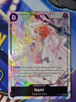 NAMI OP15-086 SR ALT ART ADVENTURE KAMI’S ISLAND ONE PIECE TCG CARD ENGLISH OP15 - Image 1