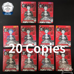 Luffy ST21-014 Jump 2025 Promo 20 Copies ONE PIECE Magazine Promo Japanese - Image 1