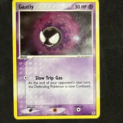 Pokemon TCG Gastly EX FireRed & LeafGreen 63/112 Reverse Holo Common Card - Image 1