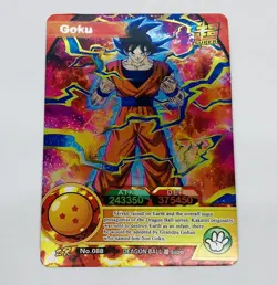 Goku - Dragon Ball Super Trading Card ZR No. 088 Holo Foil Rainbow Tc5 - Image 1