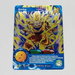 Goku - Dragon Ball Super Trading Card ZR No. 087 Rainbow Holo Foil Tc5 - Image 1