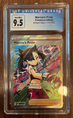 Brilliant Stars Graded Pokemon - 6 Card Lot : CGC & PSA - Umbreon V, Sylveon V + - Image 2