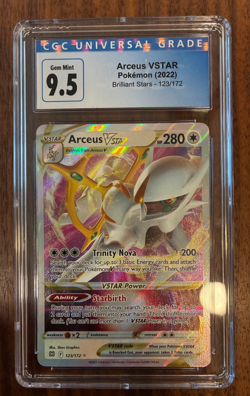 Brilliant Stars Graded Pokemon - 6 Card Lot : CGC & PSA - Umbreon V, Sylveon V + - Image 4