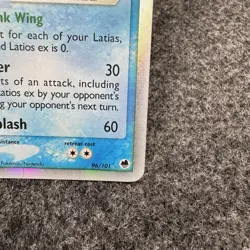 Latios ex 96/101 Delta Species EX Dragon Frontiers Holo Rare Pokemon Card - Image 4