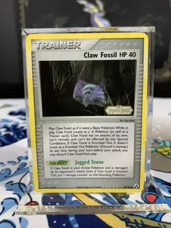 Pokemon Card Ex Legend Maker Claw Fossil HP 40 78/92 2006 Reverse Stamped Holo - Image 1
