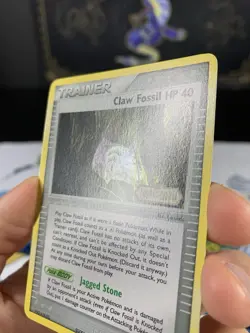 Pokemon Card Ex Legend Maker Claw Fossil HP 40 78/92 2006 Reverse Stamped Holo - Image 3