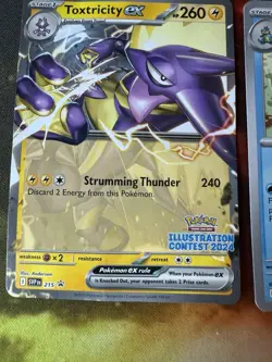 2024 Pokemon Illustration Contest Promo Cards Lot Stamped LP-NM Pikachu - Image 2