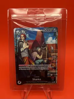 Shanks OP09-001 2025 PSA Magazine Exclusive One Piece Promo Foil SEALED - Image 2