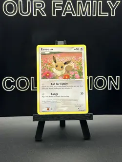Eevee 62/100 Common Non-Holo Majestic Dawn Pokemon Card - Image 1