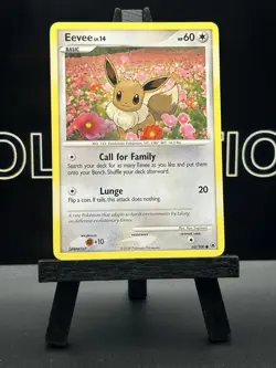 Eevee 62/100 Common Non-Holo Majestic Dawn Pokemon Card - Image 2