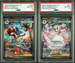 PSA 10 Mega Gardevoir 087/063 Lucario ex 088/063 M1L M1S SAR Pokemon Card Japan - Image 1