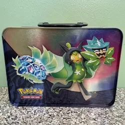 POKEMON TCG 2024 FALL COLLECTORS CHEST LUNCH BOX EMPTY NO CARDS - Image 2