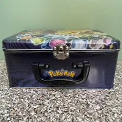 POKEMON TCG 2024 FALL COLLECTORS CHEST LUNCH BOX EMPTY NO CARDS - Image 3