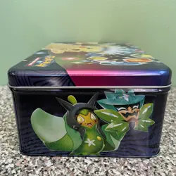 POKEMON TCG 2024 FALL COLLECTORS CHEST LUNCH BOX EMPTY NO CARDS - Image 4