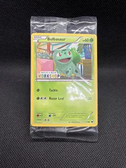 Sealed Build a Bear Pokemon Card Workshop Bulbasaur Promo Trading 1/108 D22 - Image 1